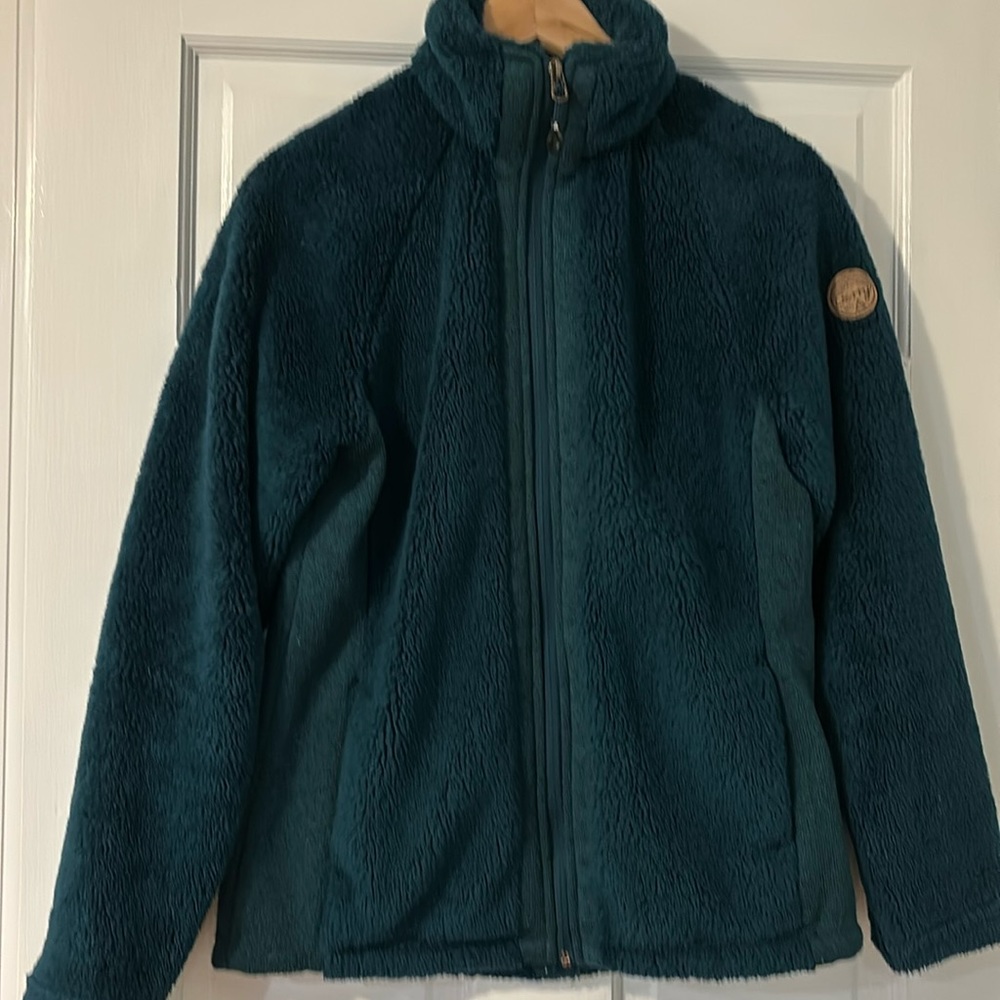 Gerry hunter green full zip fleece